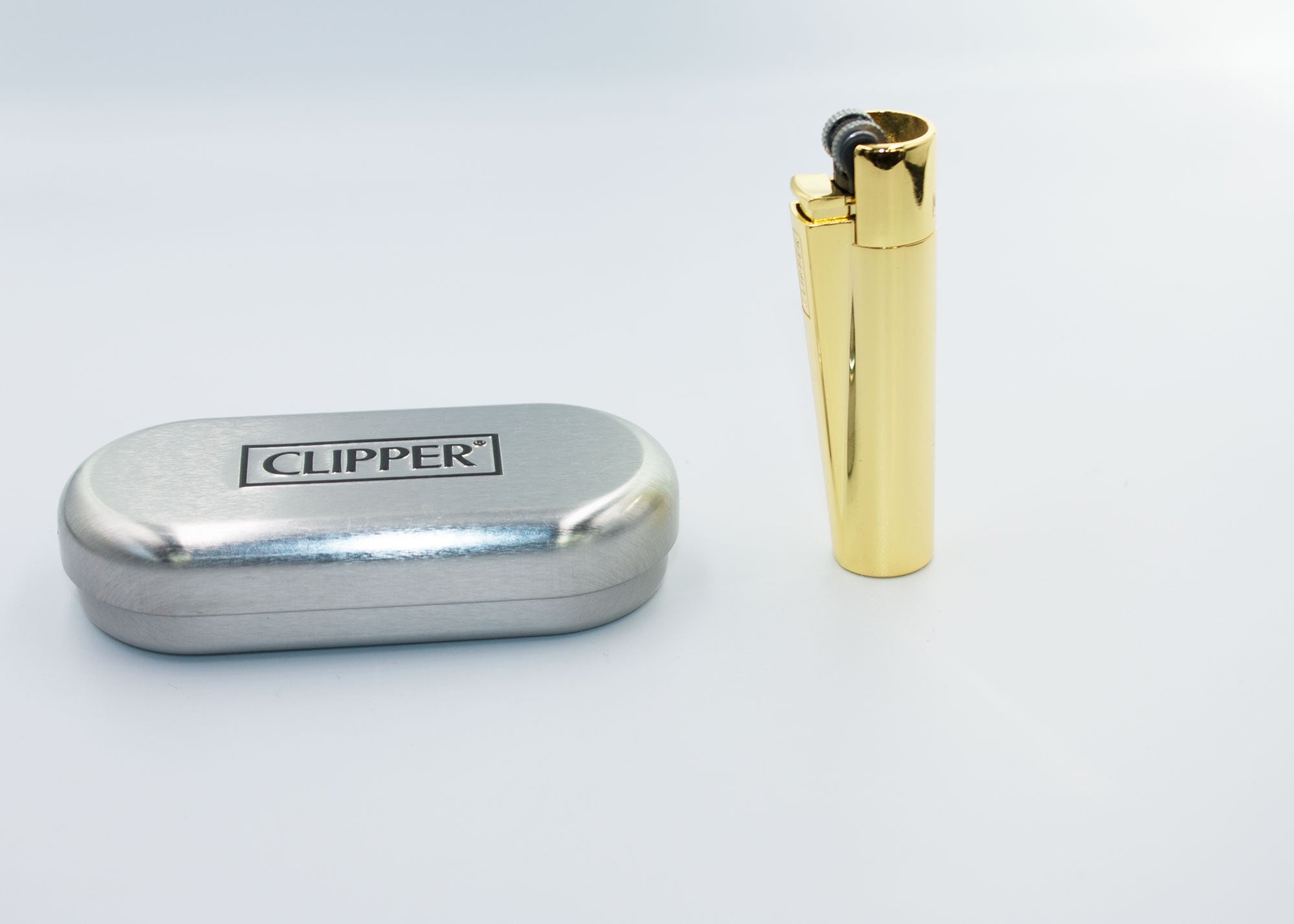 1 Clipper-Feuerzeug „Metal-Edition“ Gold