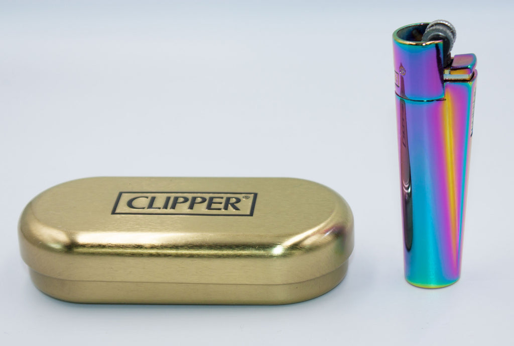 1 Clipper-Feuerzeug „Metal-Edition“ Icy